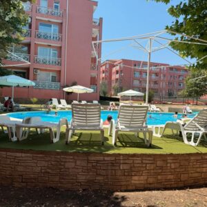 Bulgarien , Sonnenstrand Zweizimmerwohnung mit Poolblick im Komplex „Sunny Day 6“ Tankovo